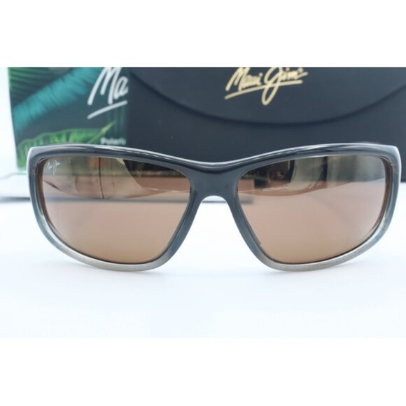 Maui Jim Spartan Reef MJ 278-03F Tortoise Wrap Sunglasses Brown polarized Lenses - Picture 5 of 9